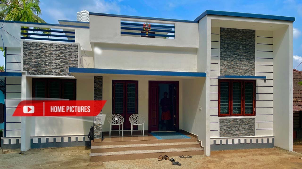 14 ലക്ഷത്തിന് നിർമ്മിച്ച 950 സ്ക്വയർ ഫീറ്റ് 2 ബെഡ്‌റൂം വീട് | Budget Home tour | plan #home_pictures