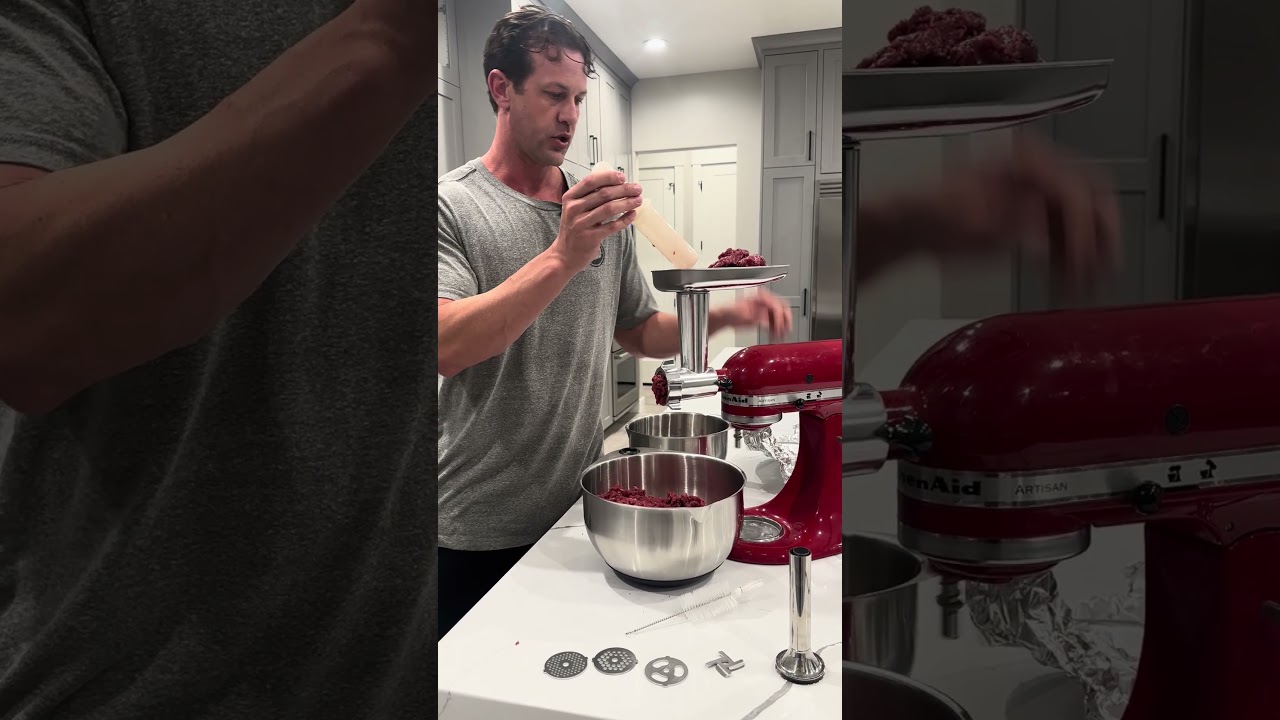 Metal Meat Grinder for KitchenAid