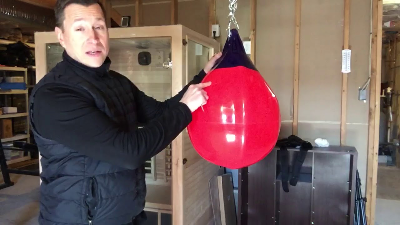 How to make an Aqua punching bag from Taylor Made boat buoy