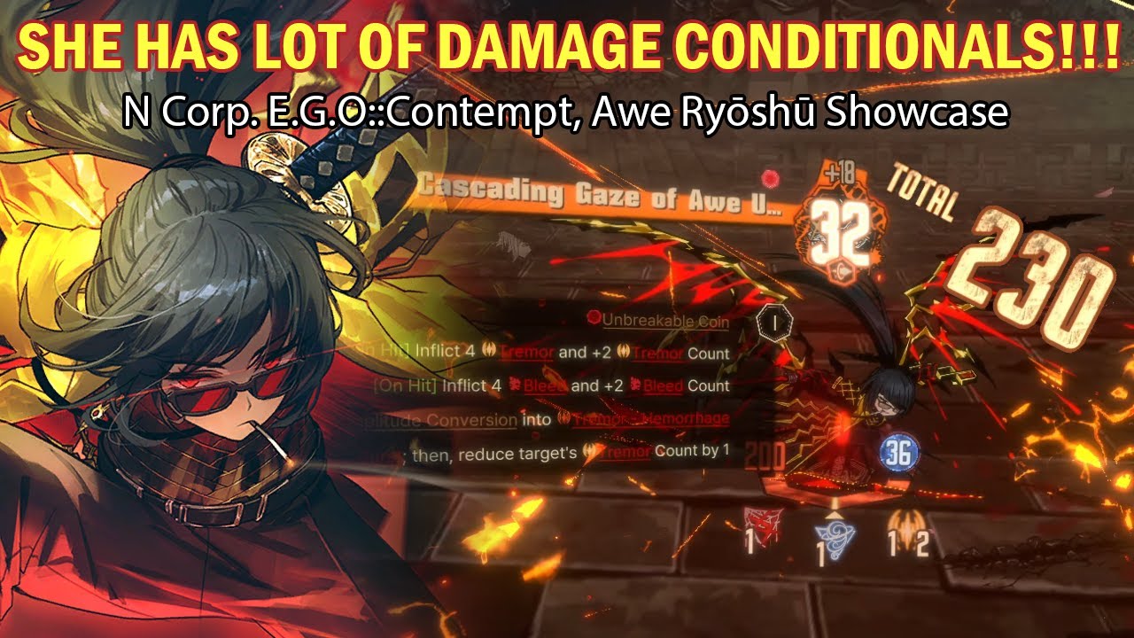 [Limbus Company] GLASS CANNON RYOSHU ID IS HERE! - N Corp Ryoshu Showcase