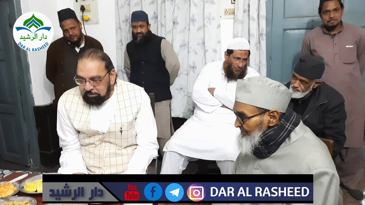 #rabeyhasani #nawazdeobandi Dr Nawaz Deobandi Apni Nazam Maulana Rabey Hasani Nadwi ko sunatey hue
