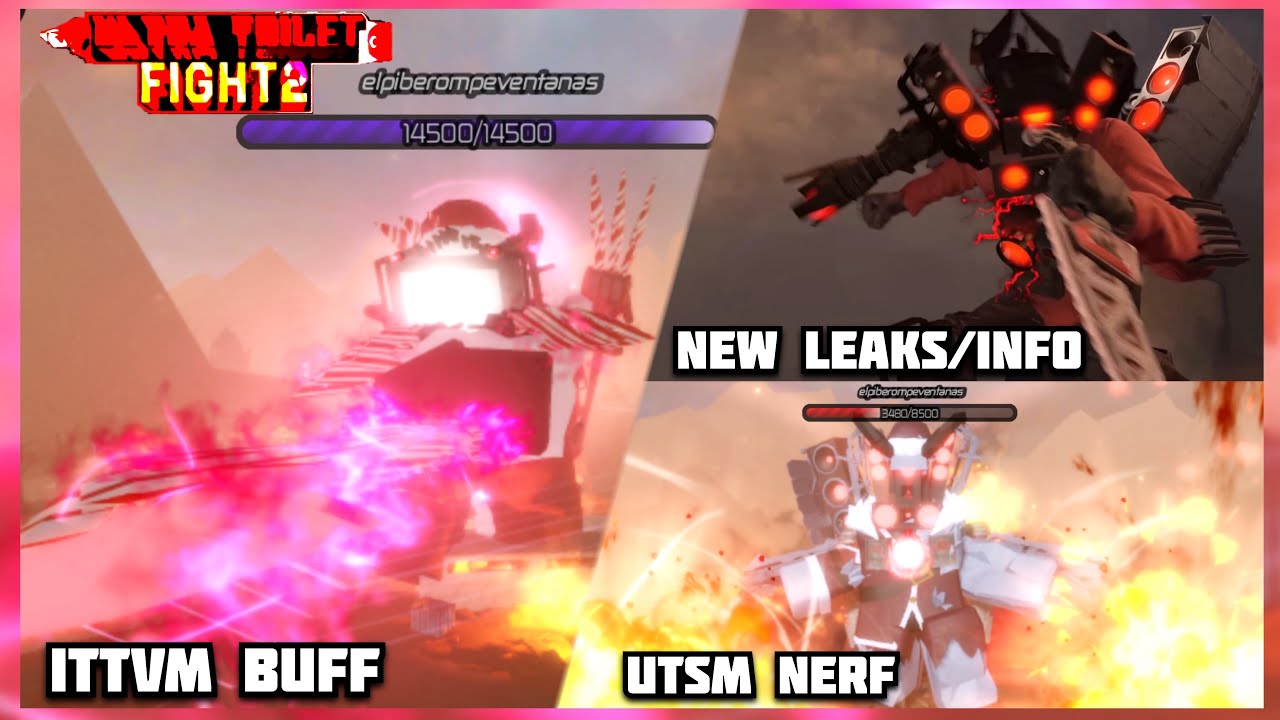 NEW UPDATE, BUFFS, NERFS + LEAKS/INFO | ULTRA TOILET FIGHT 2