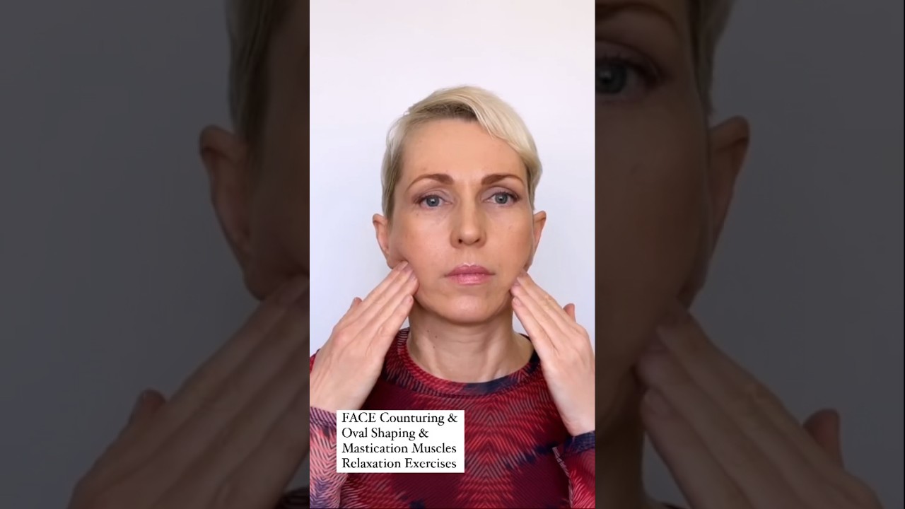 FACE Counturing Oval Shaping Mastication Muscles Relaxation Exercises | Фейсфитнес Четкий Овал ЛИЦА