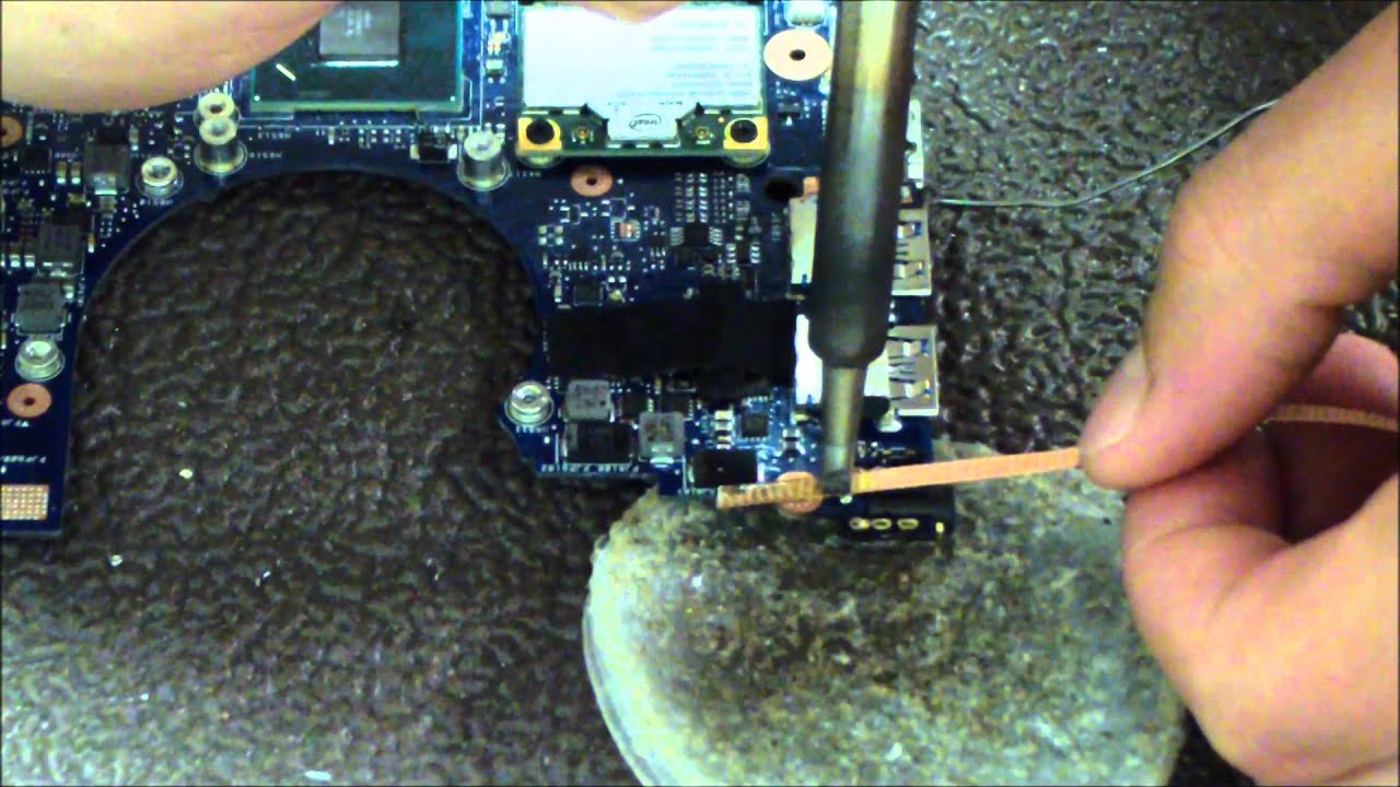 Asus UX32A/UX32VD Soldering Guide for DC Power Jack Repair