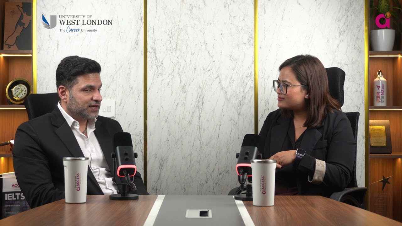 Study in the UK: Exclusive Podcast with Mr. Karan Mehra |University of West London | AEN Show Ep. 19