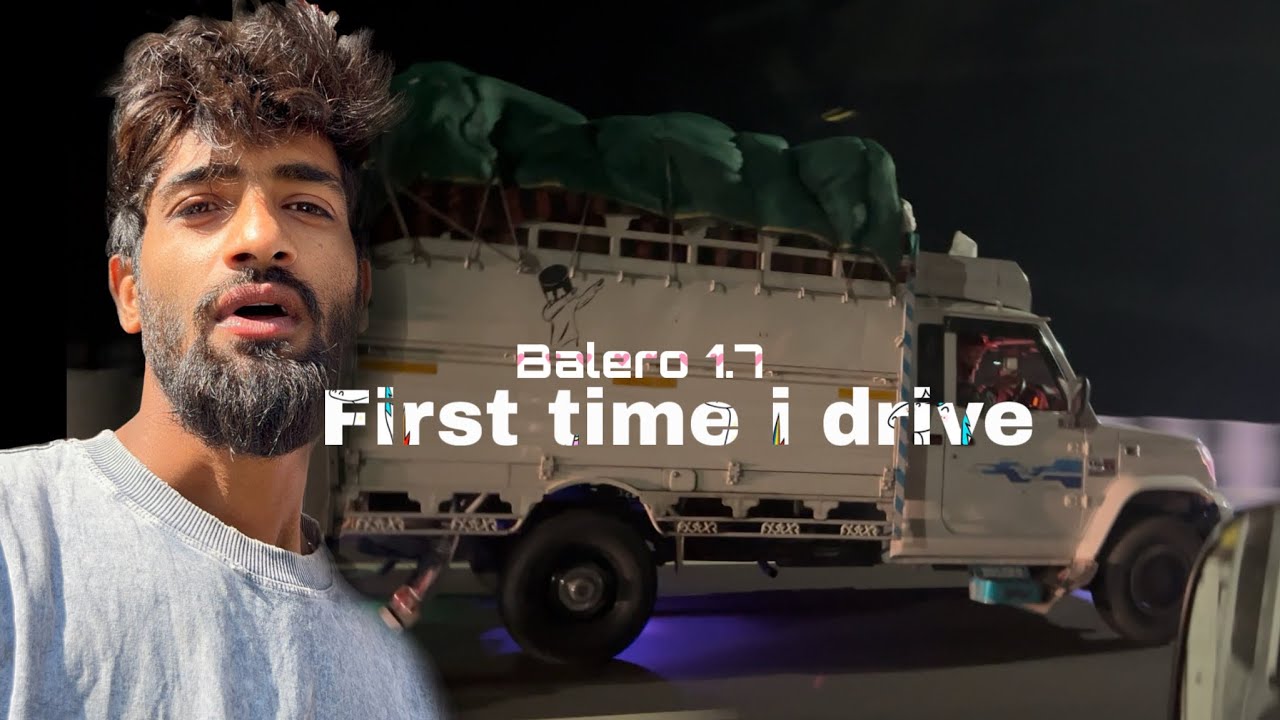 Driving for the first time 