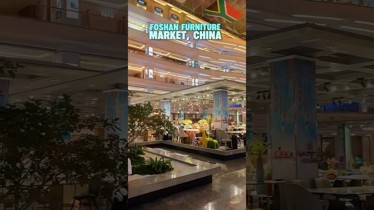 Exploring worlds biggest furniture market in china | Foshan furniture market