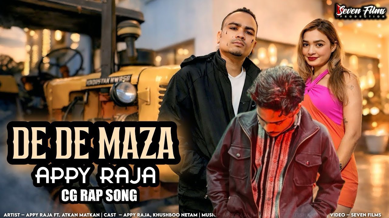 De DE MAZA X APPY RAJA Ft. GAURESH LAHRE || DE DE MAZA REMIX || MUSIC VIDEO 