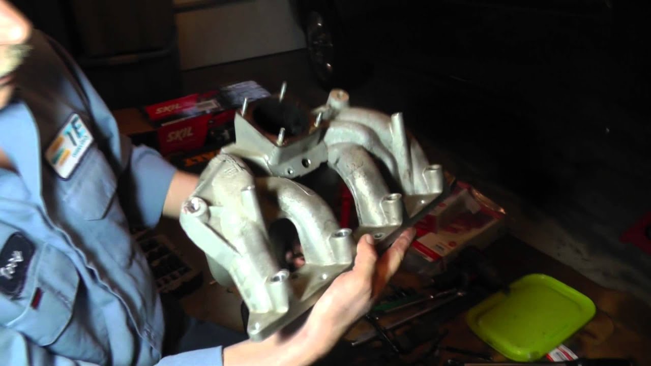 Suzuki Forenza Head Installation - Part 13 (Cleaning Intake)