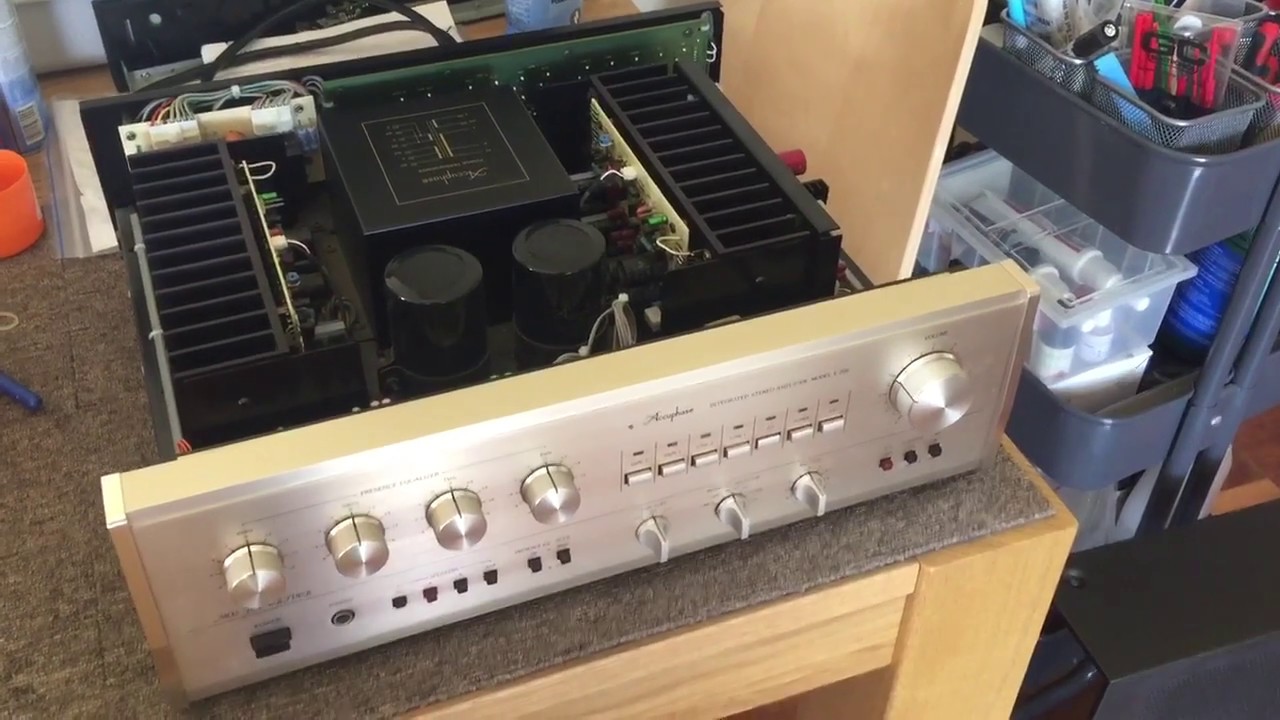 Сервисное обслуживание интегрированного усилителя Accuphase E-206