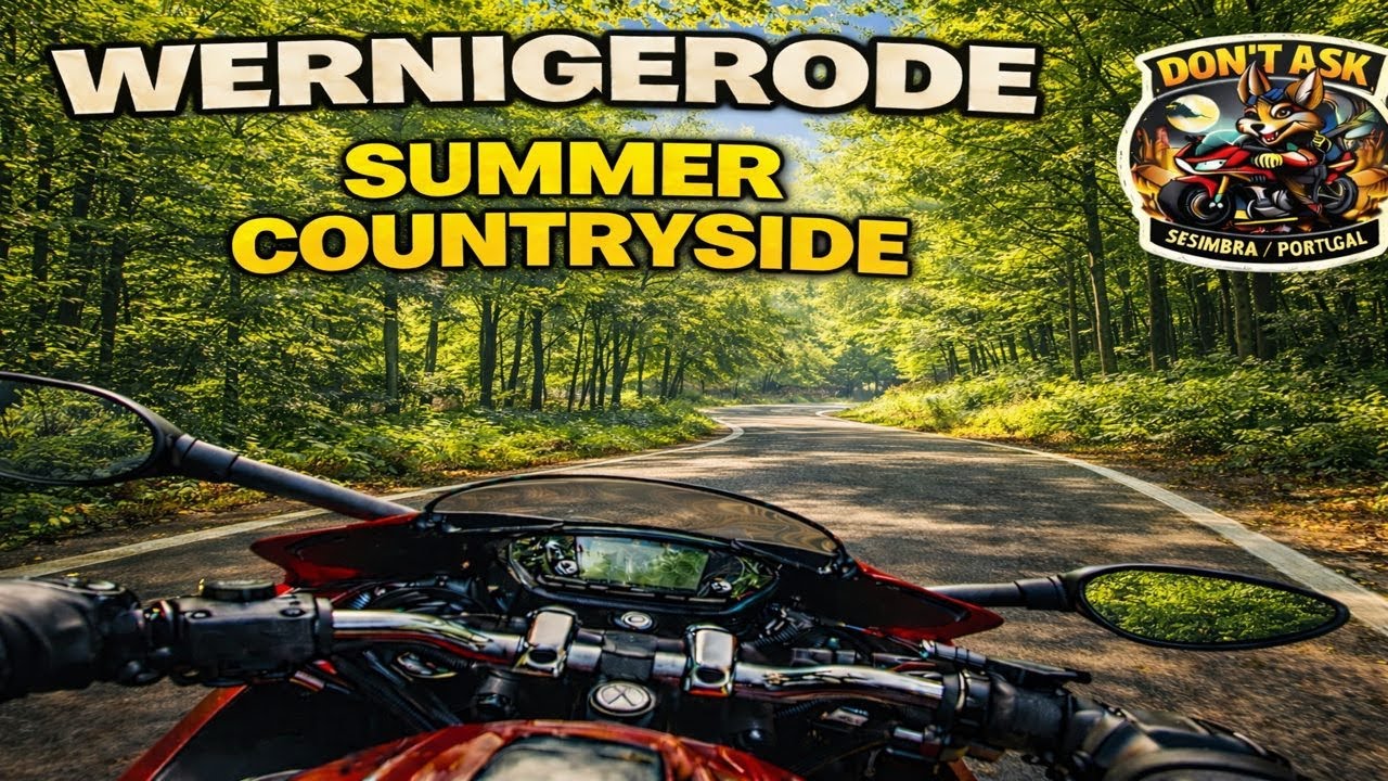 Summer Riding Through Germany | Wernigerode – Summer Countryside