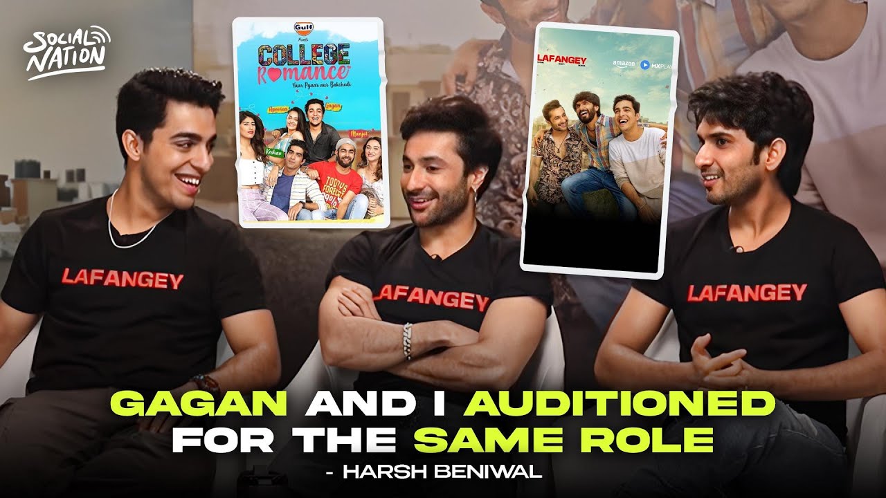 First Auditions, BTS fun & Bromance | Gagan Arora @TheHarshBeniwal  Anud on Lafangey|Social Nation