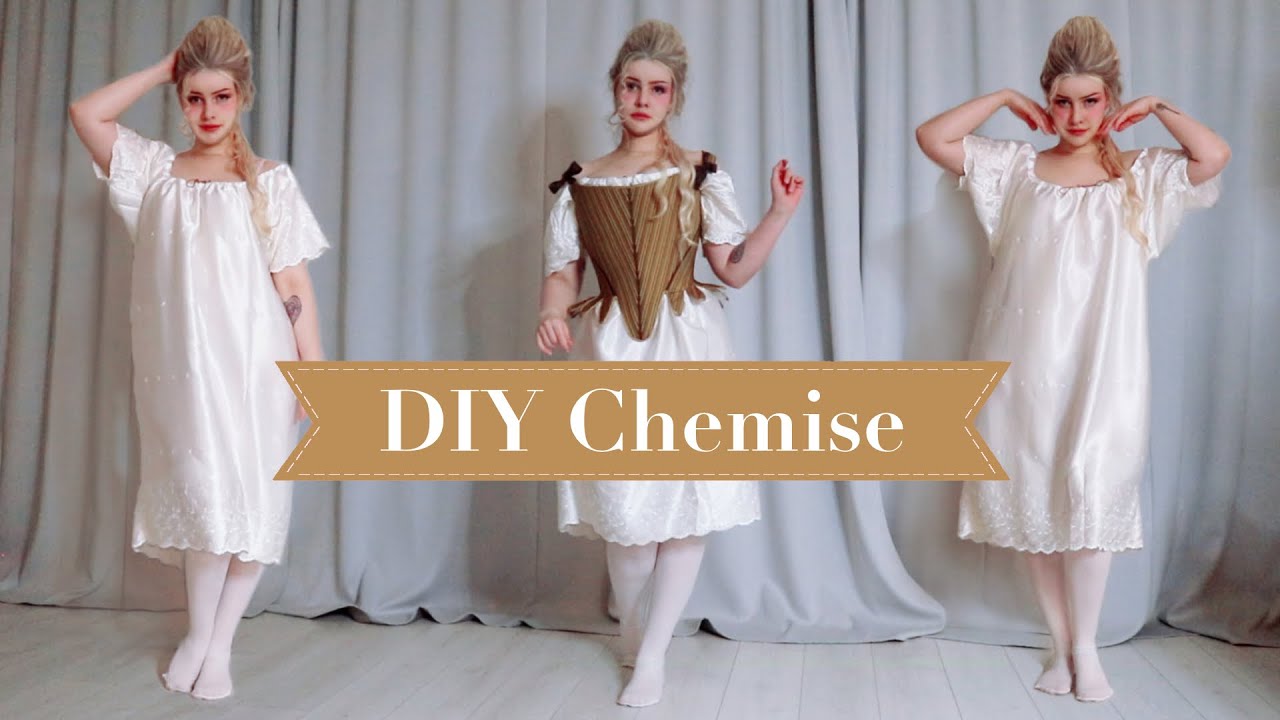 DIY 18th Century Chemise - With Free Pattern - Great for Regency or Rococo