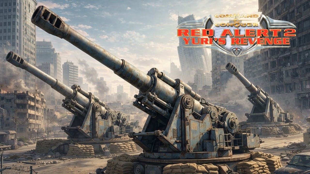 Red Alert 2: Urban Series V17 | 1 vs 7 Brutal AI | Superweapons [On]