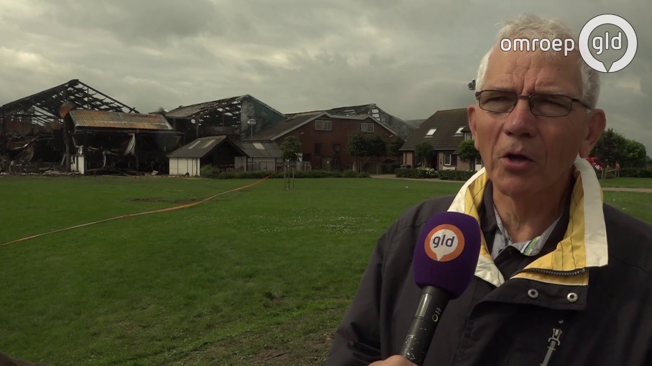 Woordvoerder varkensboer na de verwoestende brand