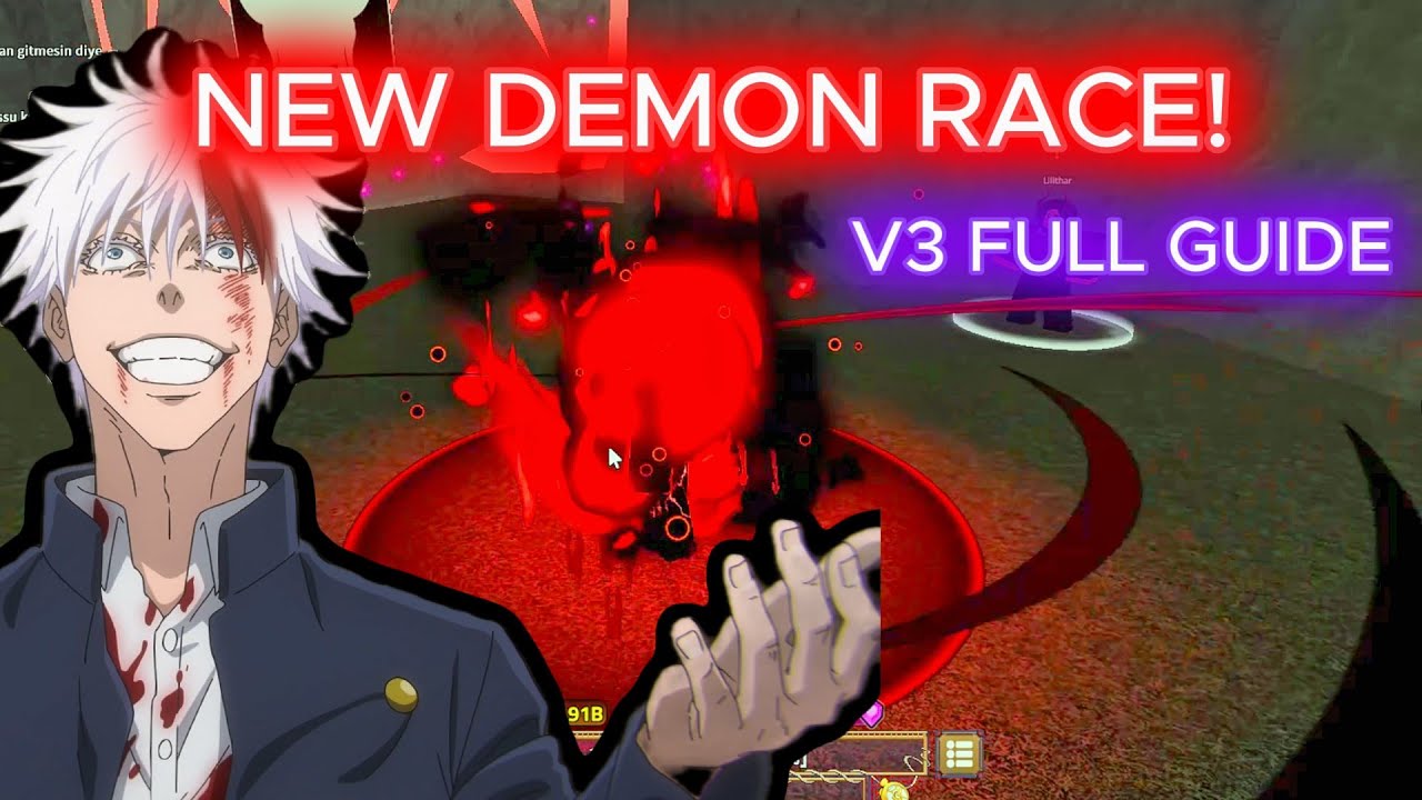 How to Get & Evolve a New DEMON Race in King Legacy Update 8!