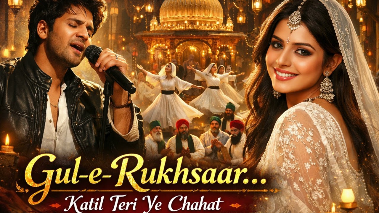 Gul-e-Rukhsaar | Katil Teri Ye Chahat | Spiritual Love Song | Sufi Shrine Music Video | Sufi Rock