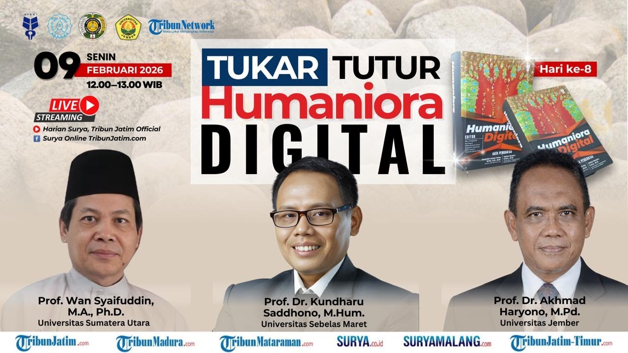 🔴TUKAR TUTUR Humaniora Digital - hari Delapan