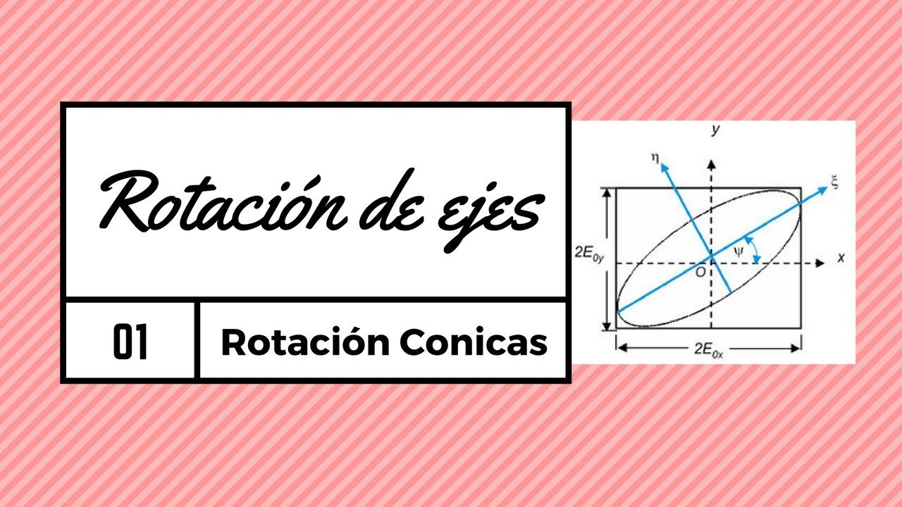 Traslacion De Ejes - Rotación de Cónicas - Parte 1