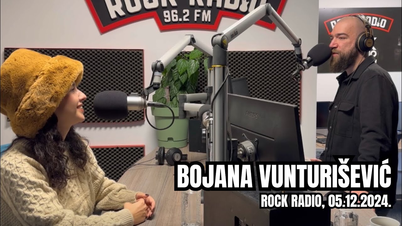 Ljubav na prvi ton: BOJANA VUNTURIŠEVIĆ (Rock Radio, 05.12.1024)