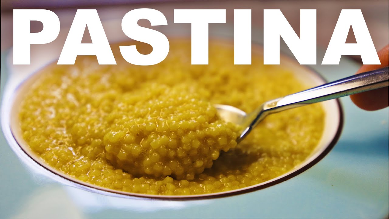 Pastina — tiny pasta porridge