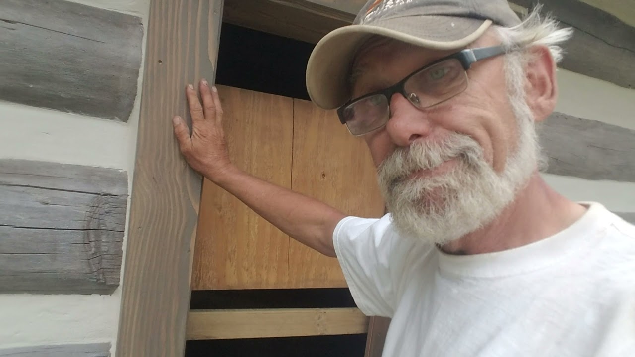 Permachink products used to restore a century old cabin