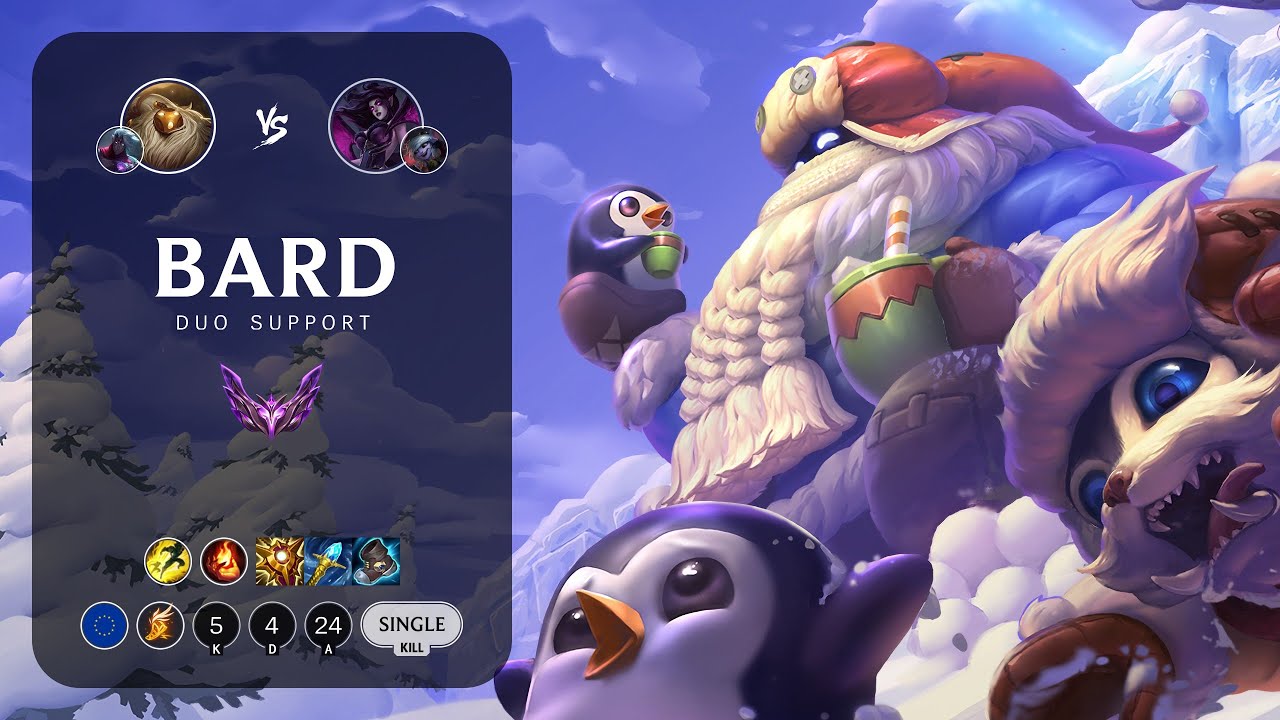 Bard Support vs Morgana - EUW Master Patch 14.1