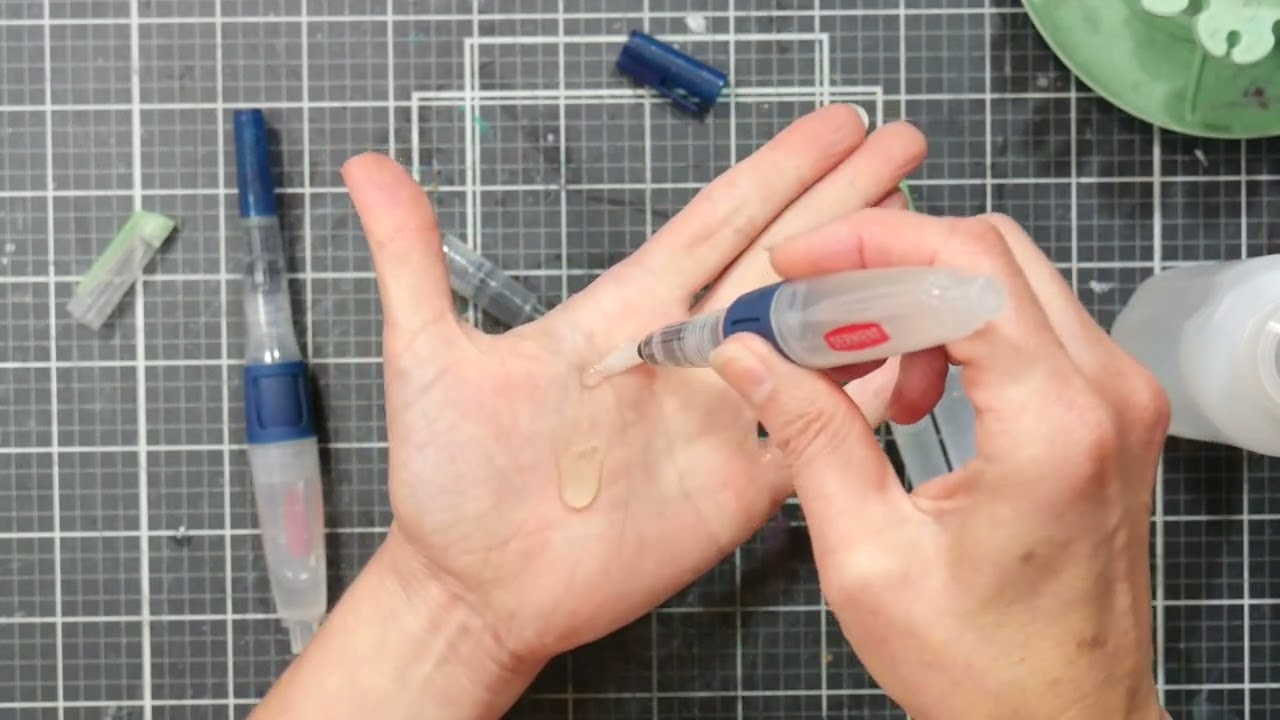 Fabulous Franken-brush! Art Supply Under-consumption: Refresh Your Favorite Waterbrush