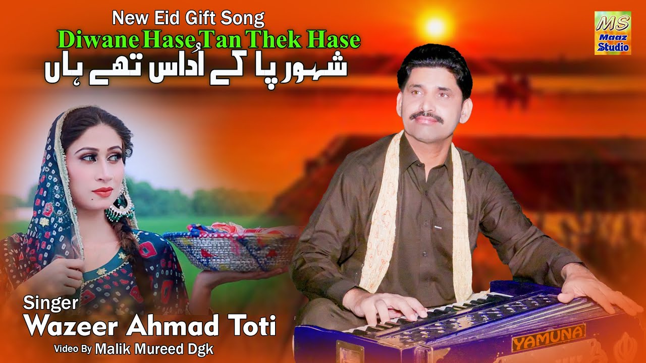 Diwane Hase Tan Theek Hase | Wazeer Ahmad Toti | Tiktok Virl  New Latest Song 2023
