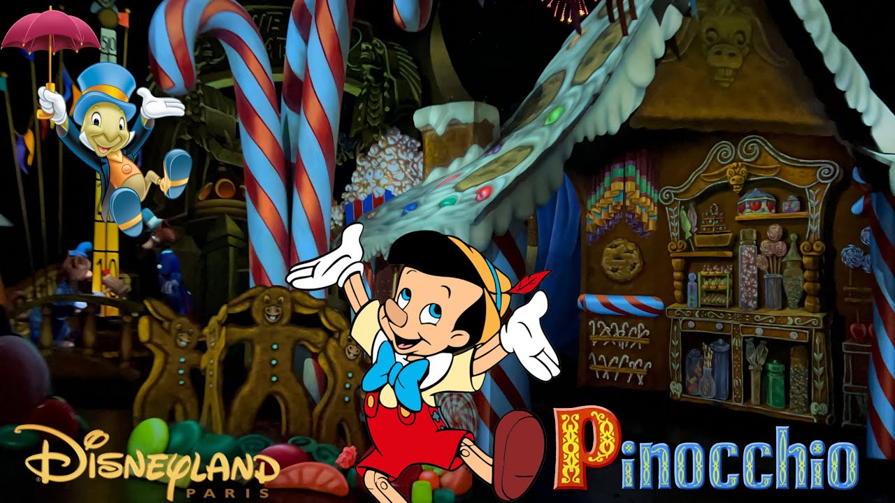 Attraction - Disney Pinocchio  Disneyland Paris