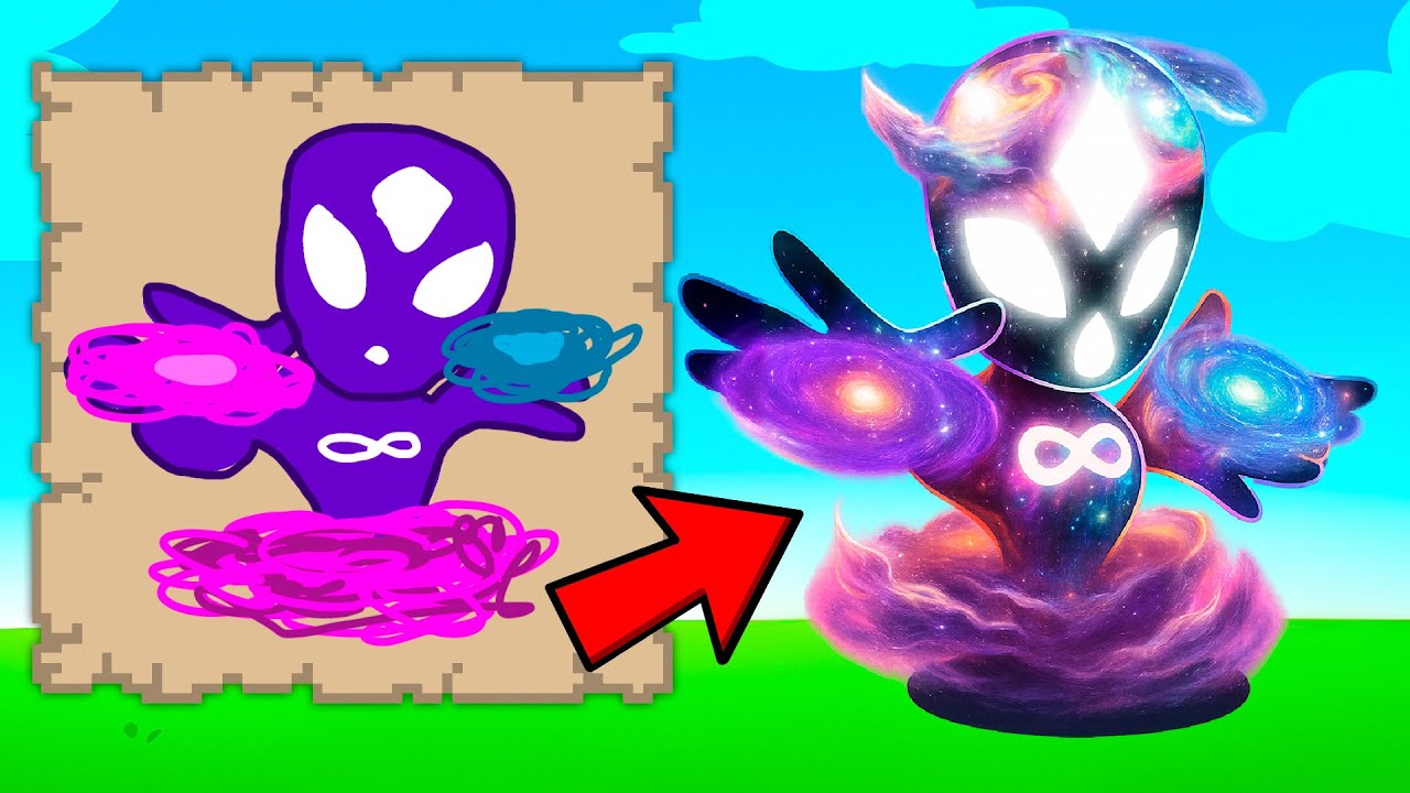 QUALQUER MONSTRO DE ELEMENTO QUE EU DESENHAR EU GANHO NO ELEMENTAL MONSTER MERGE!