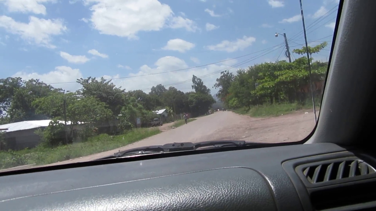 Manejando desde Comayagua hacia San Jeronimo, La Cuesta, Comayagua Honduras