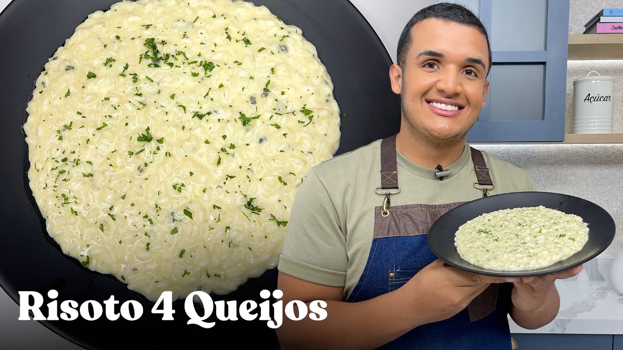 O ponto perfeito para o seu RISOTO AO QUATRO QUEIJOS *SEGREDO REVELADO* 🤫 😍 | Igor Rocha