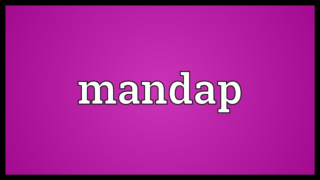 Mandap Meaning