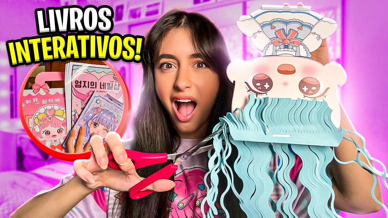 TESTANDO ALGUNS LIVROS INTERATIVOS!!!