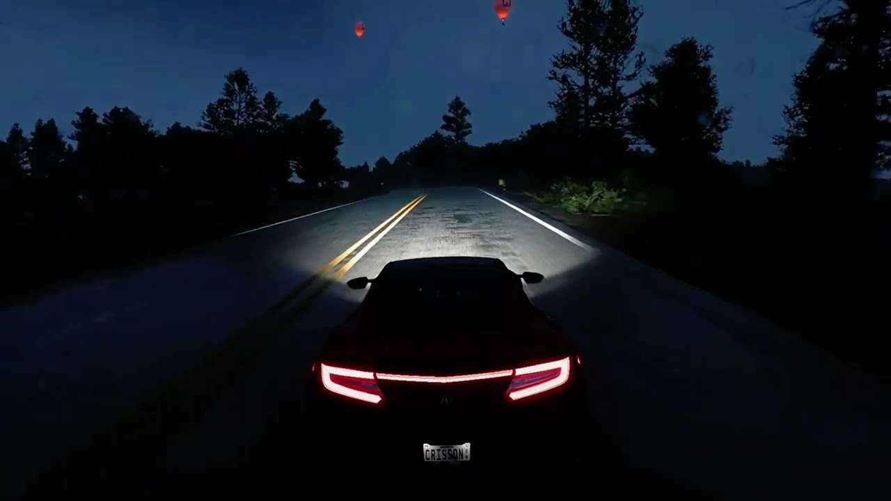 Midnight Rain Therapy | Slow Drive, Heavy Thoughts