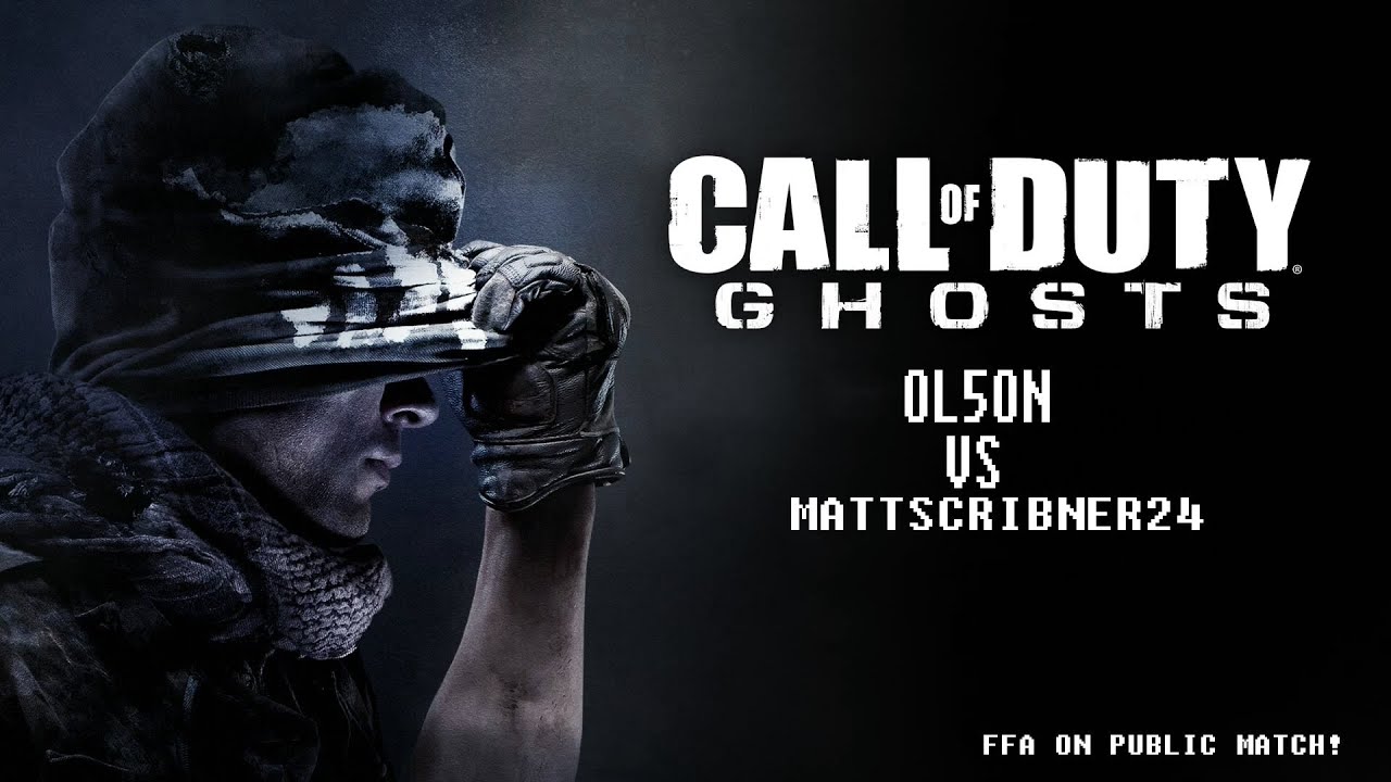 #1 In World Call Of Duty Ghosts FFA Player OL5ON vs MATTSCRIBNER24 on Public Match!