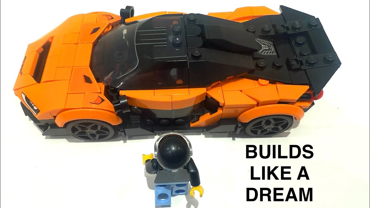 Обзор набора Lego Speed ​​Champions McLaren W1 77257 + исправление самого большого недостатка для...