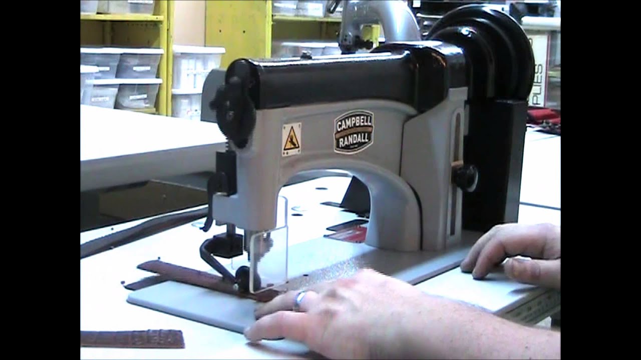 Model RP Leather Perforating Machine Operations
