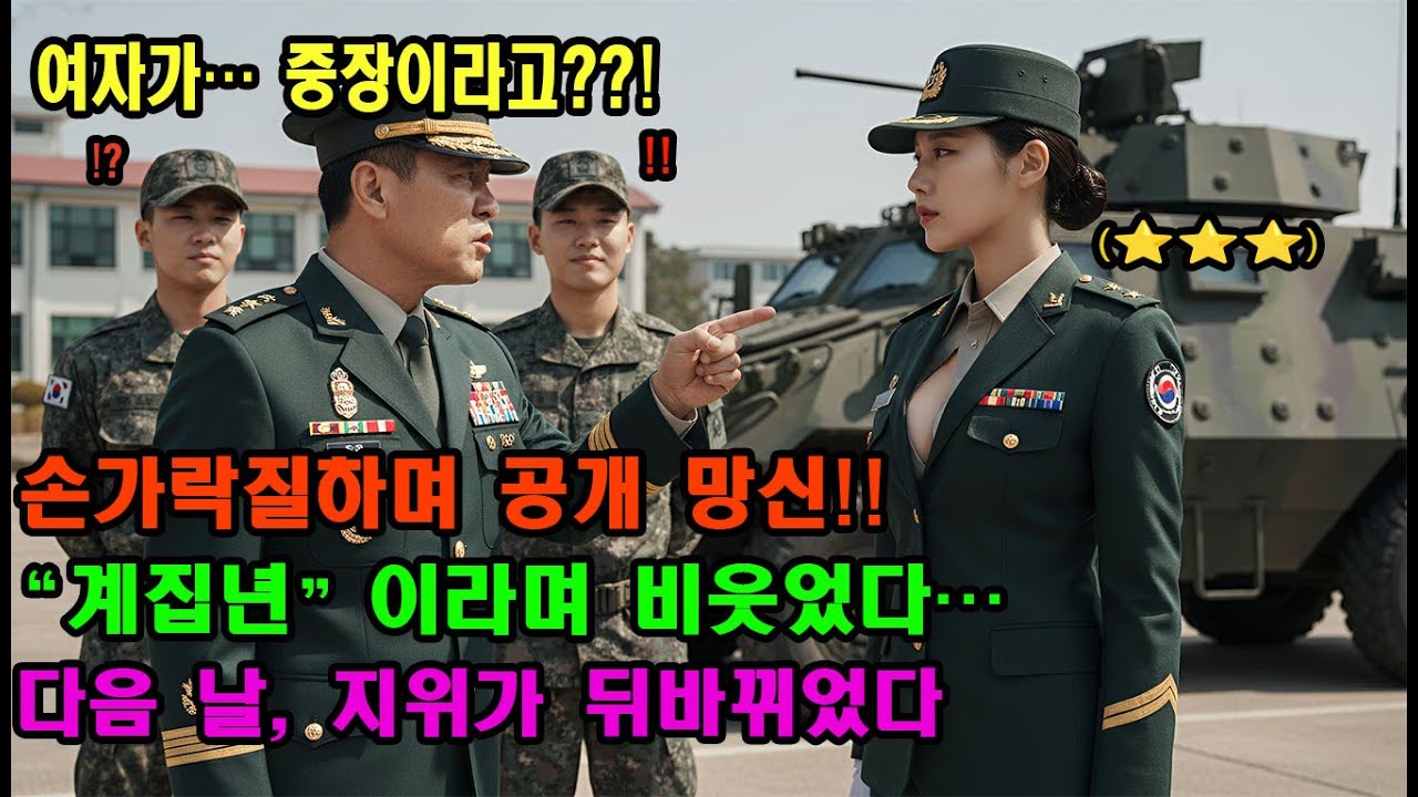 707특임대 출신 최연소 군단장을 ‘계집년’이라 부르며 공개 희롱한 육군 사단장… 다음 날 비리 군인들에게 떨어진 역대급 참교육