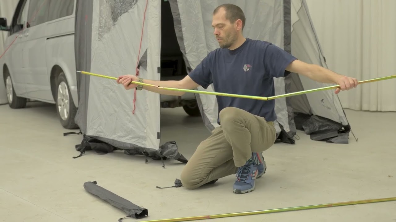 Comment monter l'auvent pour v&eacute;hicule Easy Camp Krossbu Mini