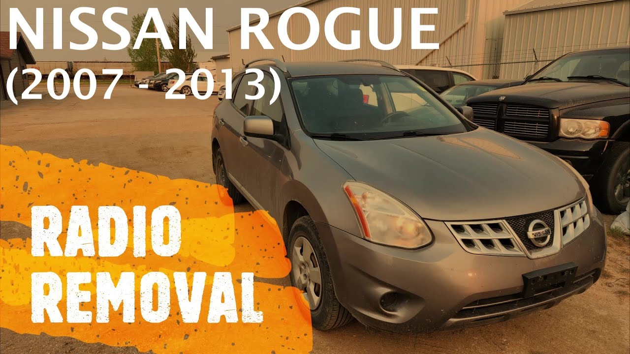 Nissan Rogue - СНЯТИЕ/ЗАМЕНА РАДИО (2007 - 2013)