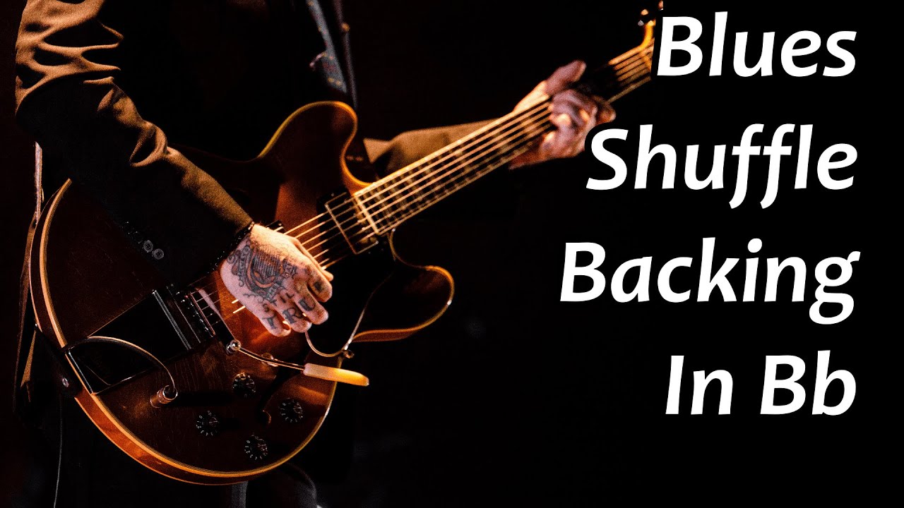 Blues Shuffle Backing Track in Bb / A#