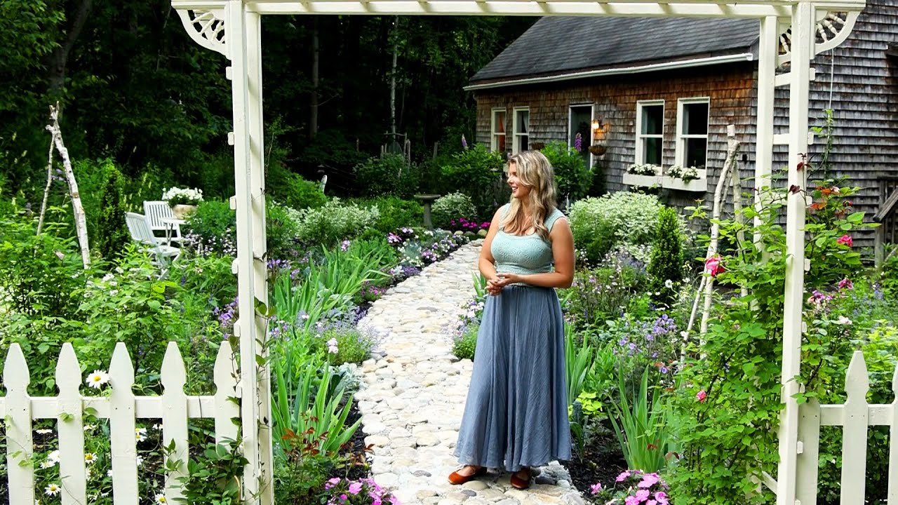 A Peaceful Stroll Through Our Summer Garden | Cottage Garden Tour + English Sunken & Kitchen Garden