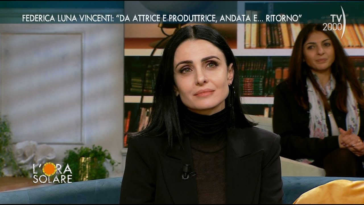L'Ora Solare (TV2000) Federica Luna Vincenti: 