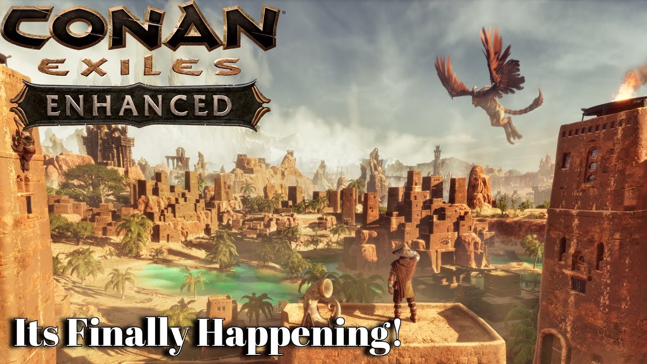 Улучшенная версия Conan Exiles на UE5 выглядит просто потрясающе 😬