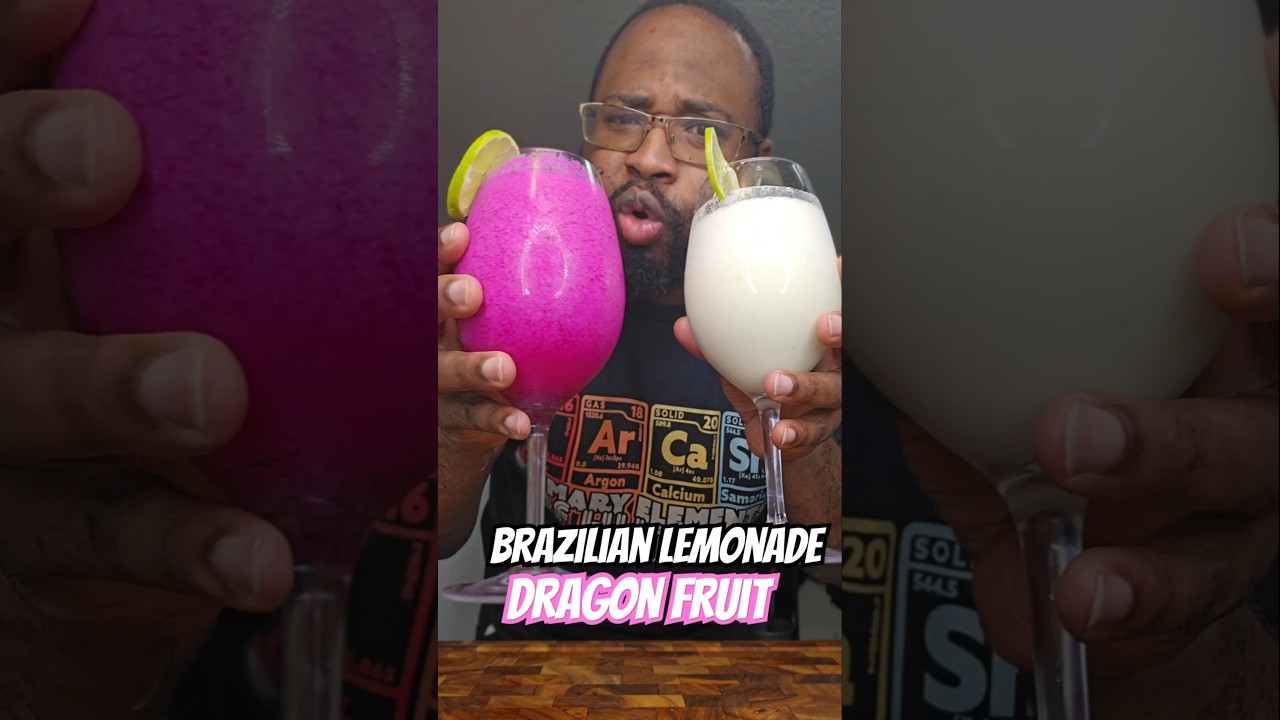 YOU MUST TRY THIS DRAGON FRUIT LEMONADE 😉 #shorts