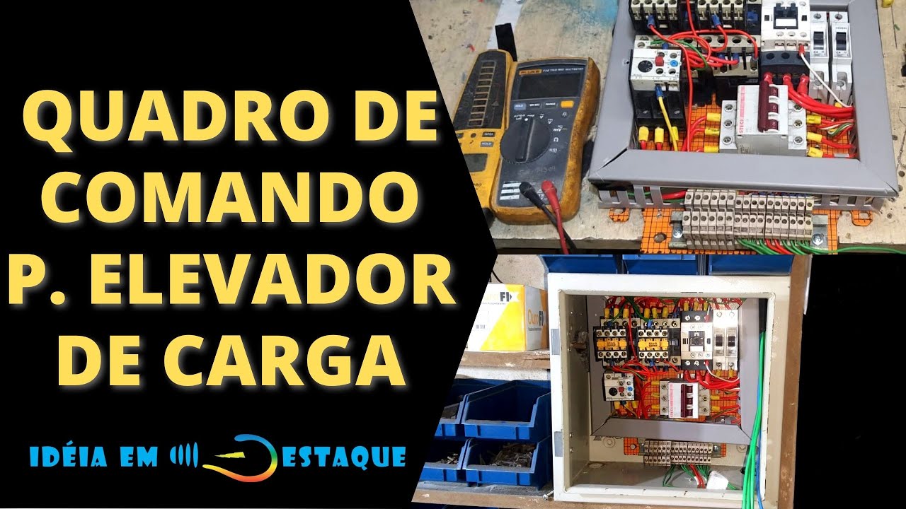Quadro de Comando para Elevador de Carga