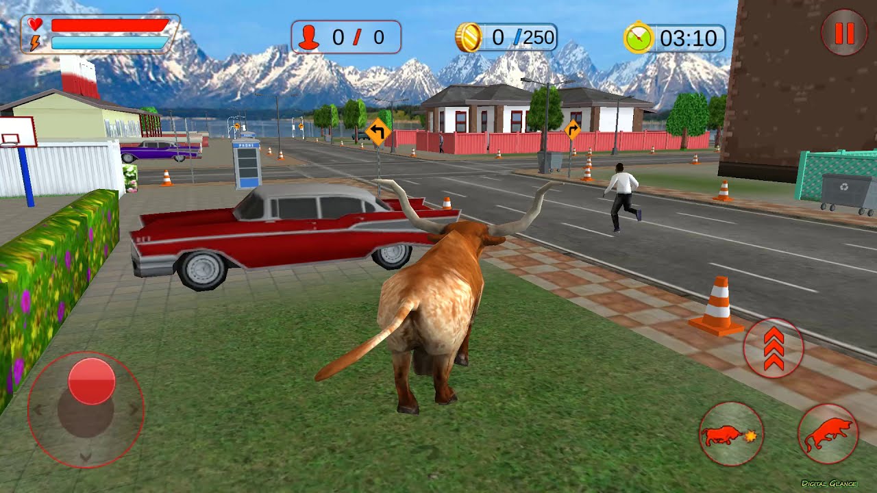 Bull Rampage Simulator 2019 | Android Gameplay Full HD