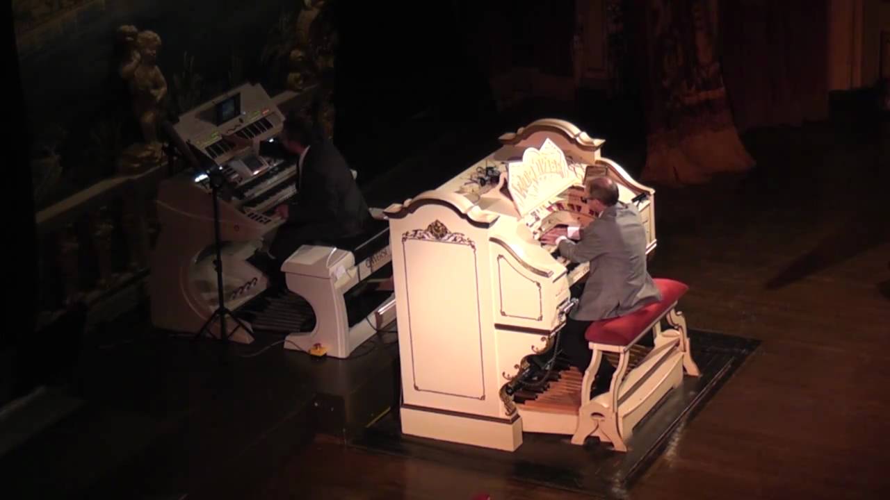 Phil Kelsall MBE and Chris Hopkins. Tower Ballroom.